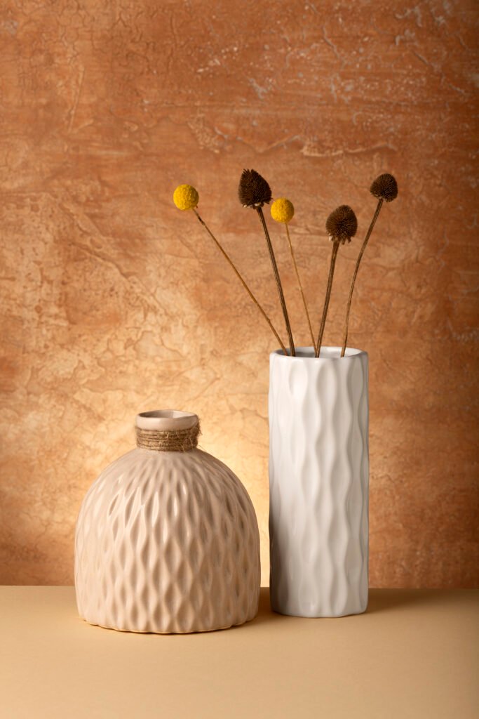 Ceramic vases